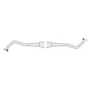Classic-Round Otturatore doppio Falcon zigrinato