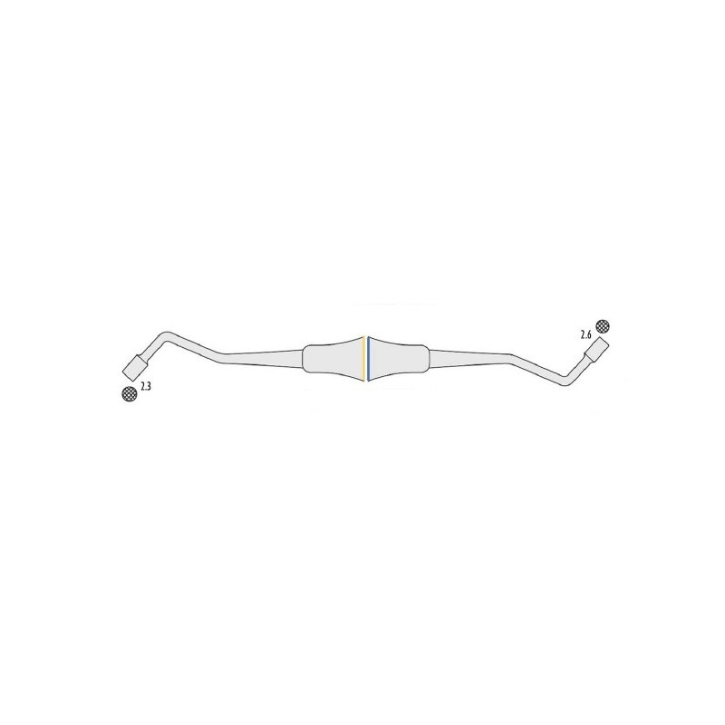Soft-Line Otturatore doppio Standard zigrinato