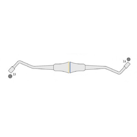 Soft-Line Otturatore doppio Standard zigrinato