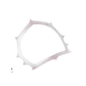 Telaio anatomico in plastica per diga Falcon