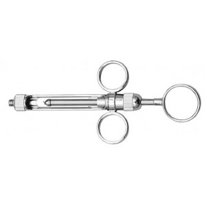 Serie Ottone Siringa ad aspirazione manuale con 3 anelli