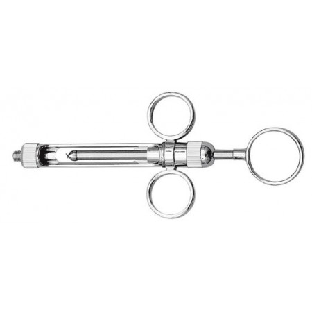 Serie Ottone Siringa ad aspirazione manuale con 3 anelli