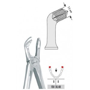 Pinza per estrazione mod. Europeo