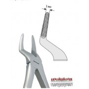 Pinza per estrazione con manico anatomico in Titanio