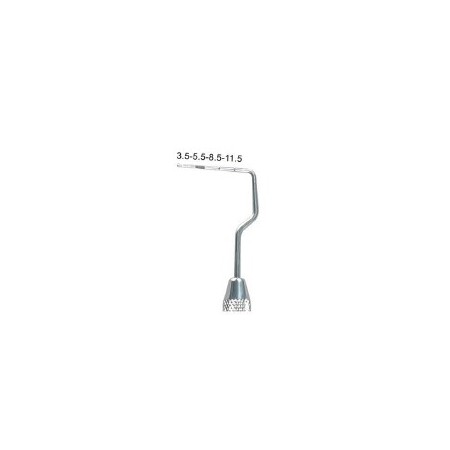 Classic-Round Sonda singola parodontale punta colorata