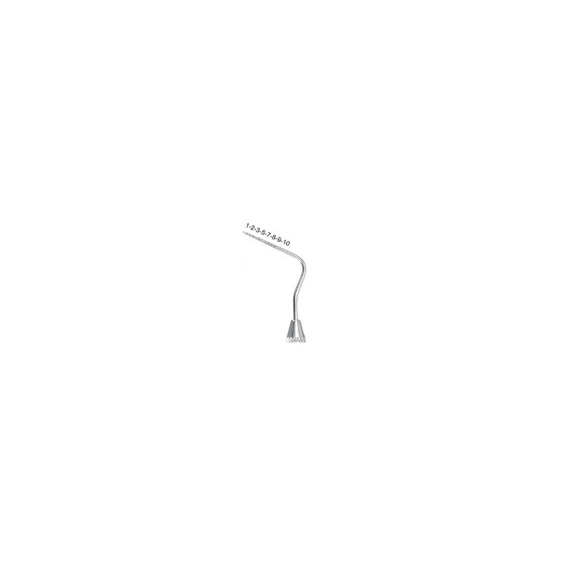 Classic-Round Sonda singola parodontale punta colorata