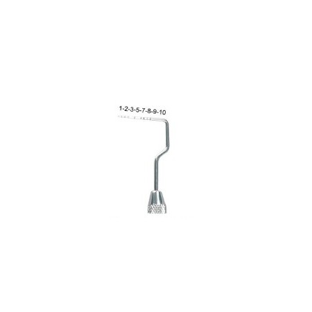 Classic-Round Sonda singola parodontale punta colorata Williams